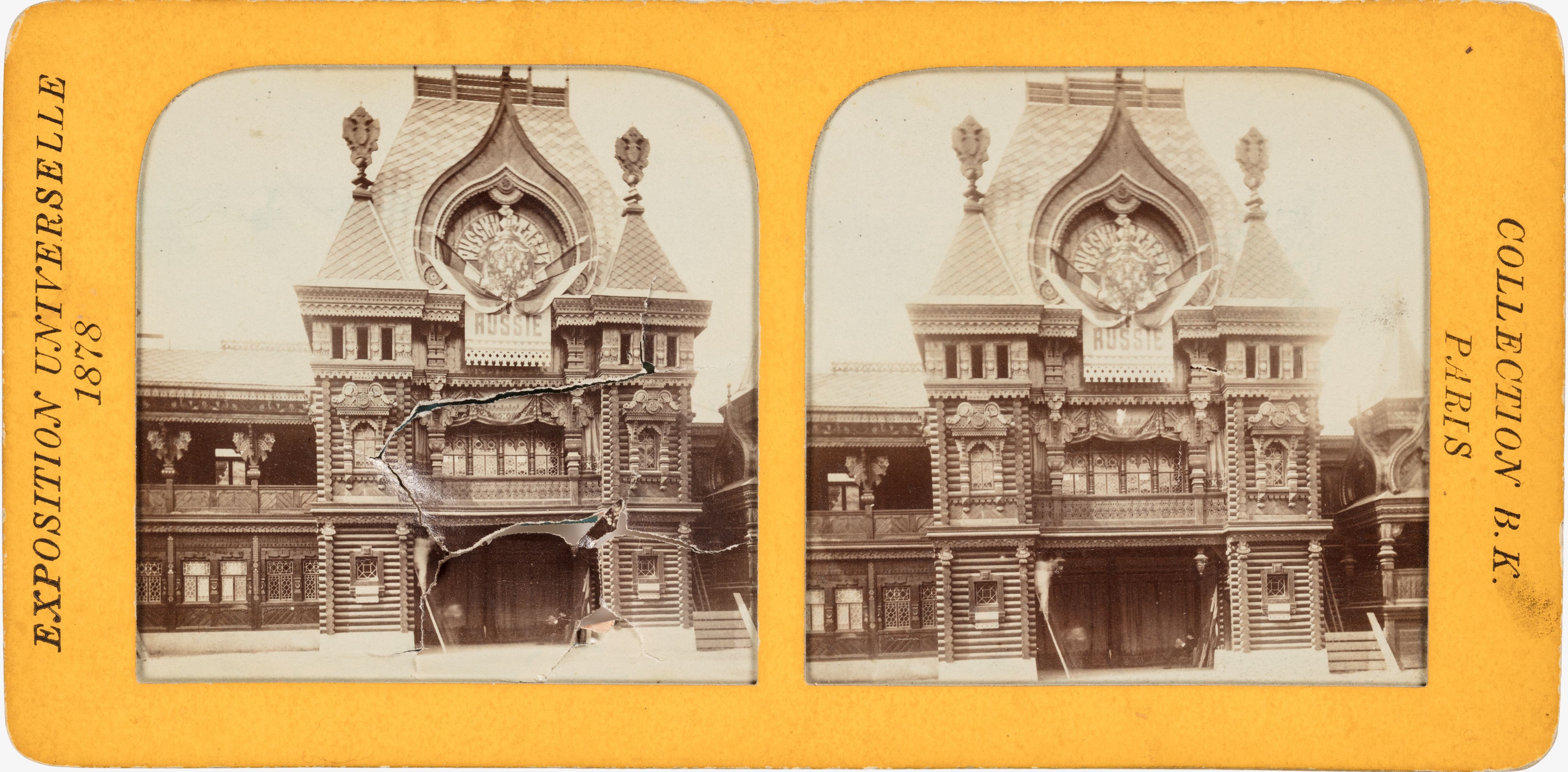 Stereoskopisk bild, Rysslands paviljong